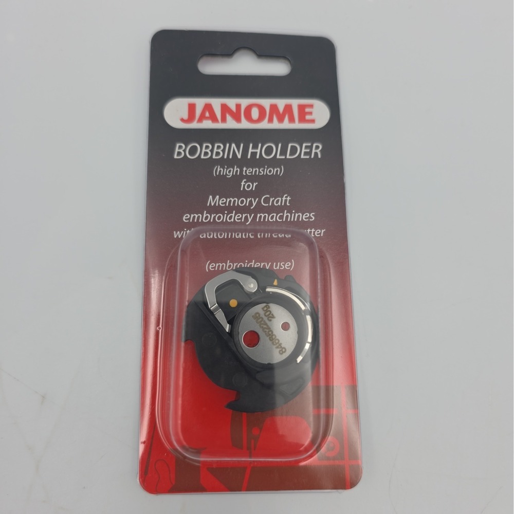 JANOME (high tension) BOBBIN HOLDER Memory Craft. EMBROIDERY Machines. 202134006
